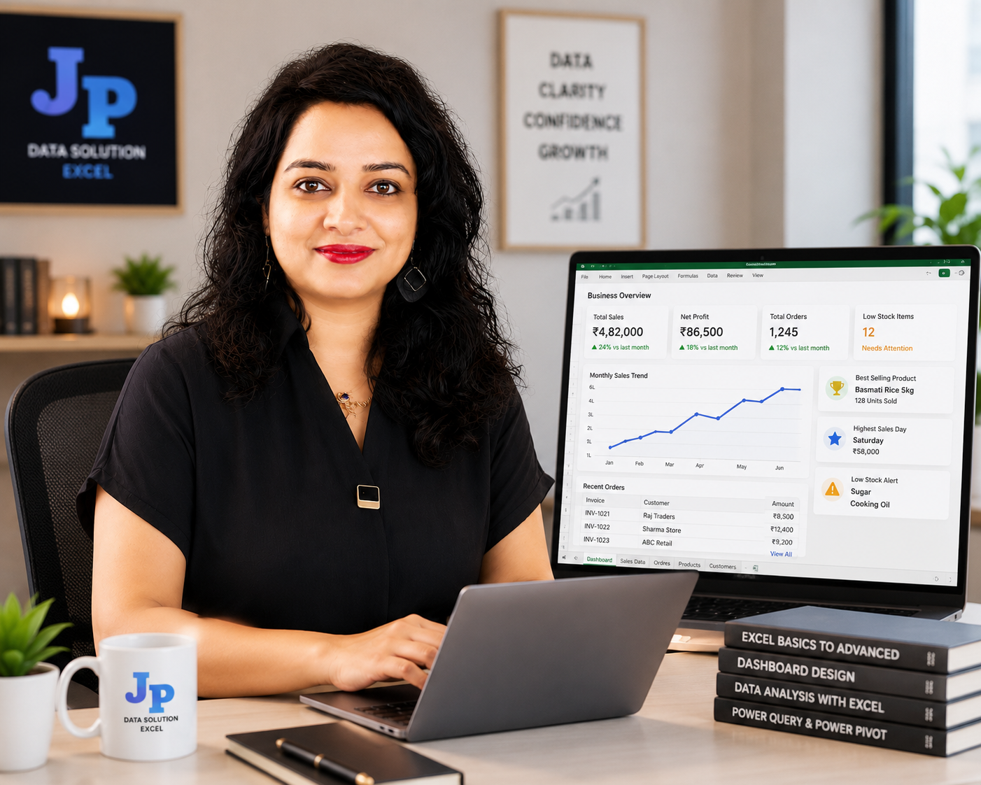 Jaya Patidar, founder of JP Data Solution